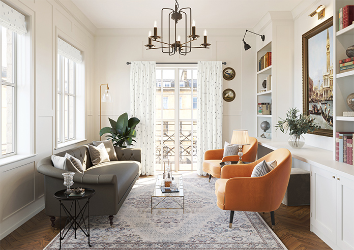 Ink Spots, Contrast - Made to Measure Curtains - Image 14